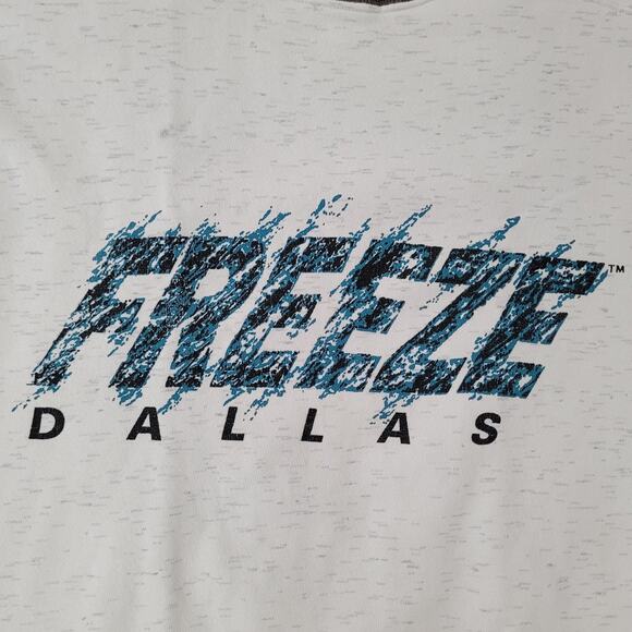 Vintage The Dallas Freeze CHL Hockey Sweatshirt L/XL 22x28 USA Made 90s RARE - Picture 3 of 14